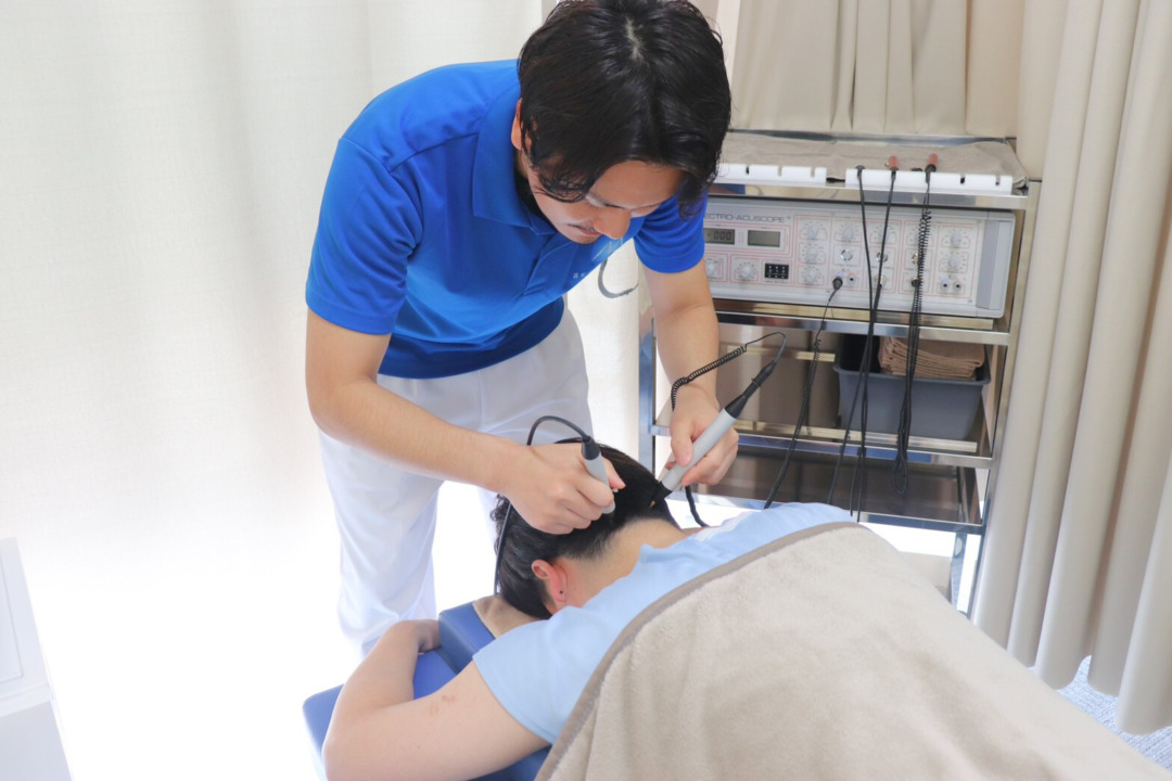 高松市高松町、高松メディアス整骨院のアキュスコープ治療で、めまい・耳鳴りの徹底改善